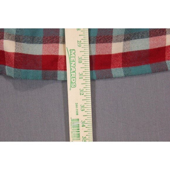 Patagonia Fjord Flannel Red Long Sleeve Button Up Outdoors Pockets Men’s L - Picture 7 of 9